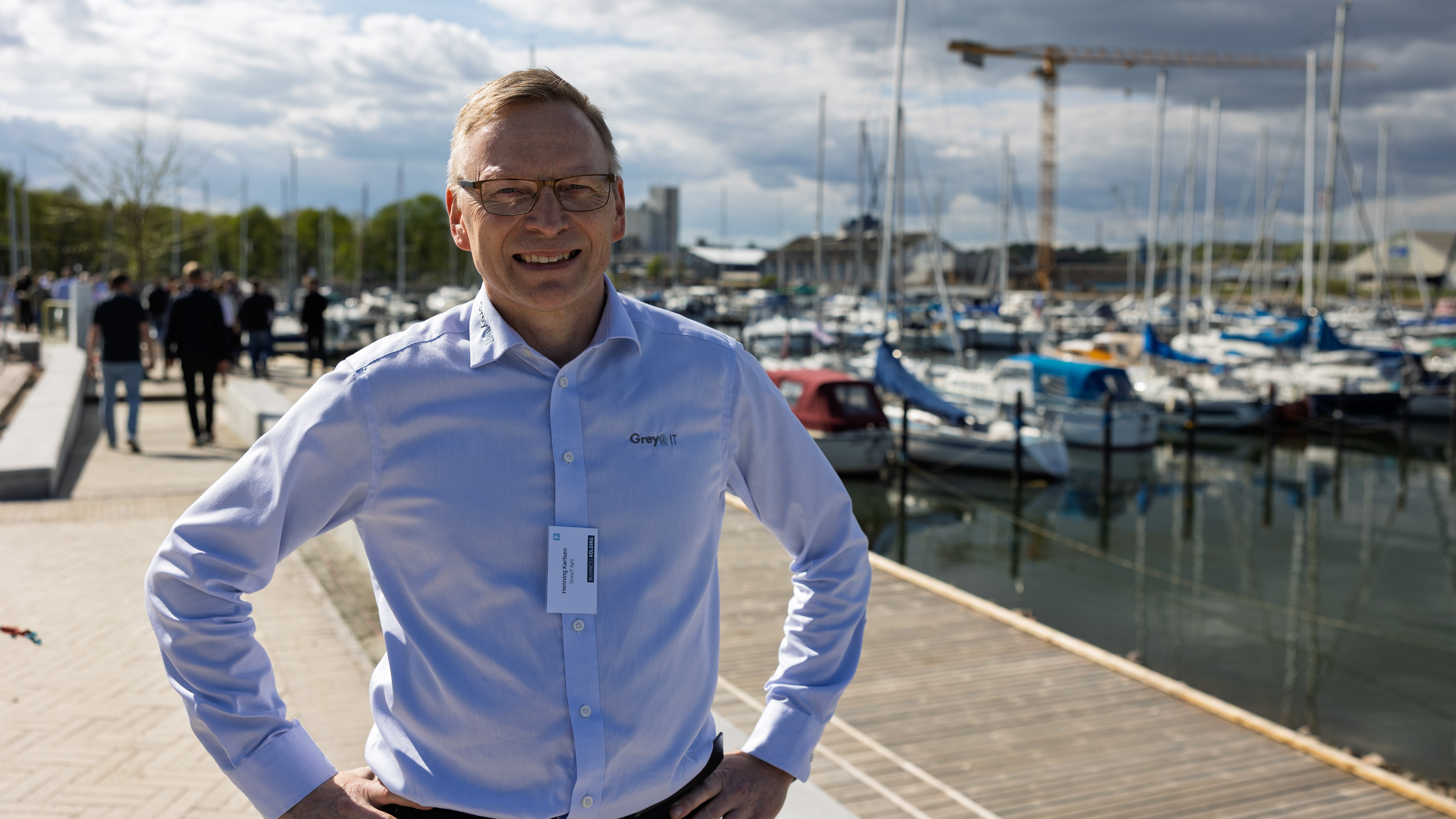 Henning Karlsen er senior Sales Marketing Manager hos GreyIT og er glad for, at virksomheden har fået tilsagn om et større tilskud til en række digitaliseringsprojekter. Foto: Henrik Nordstrøm Holm, Business Kolding