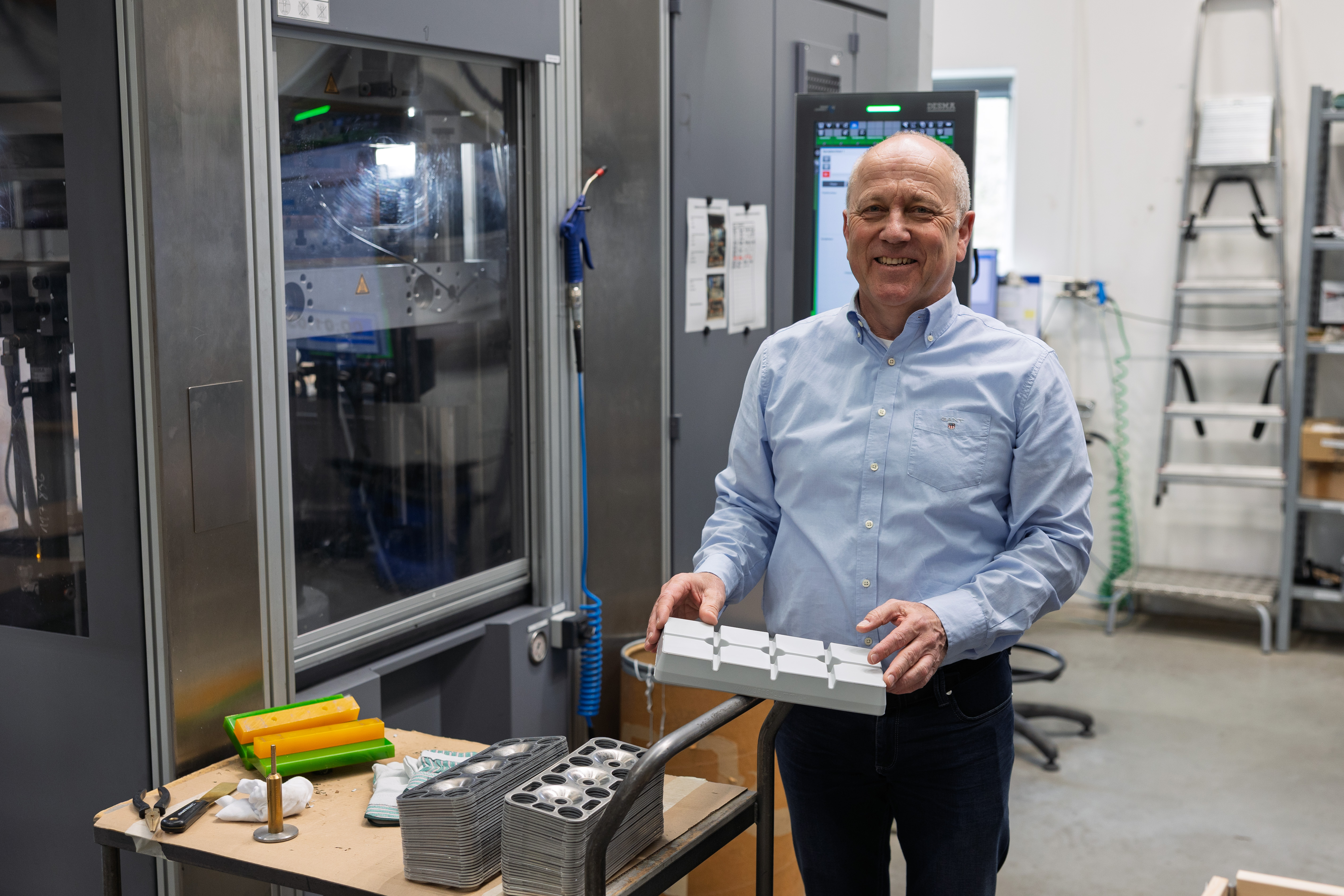 Christian Thomsen er sammen med sin bror Peter Thomsen fjerde generation i familievirksomheden Dansk Gummi Industri, der for nyligt blev solgt til virksomeheden Polytech fra Bramming.