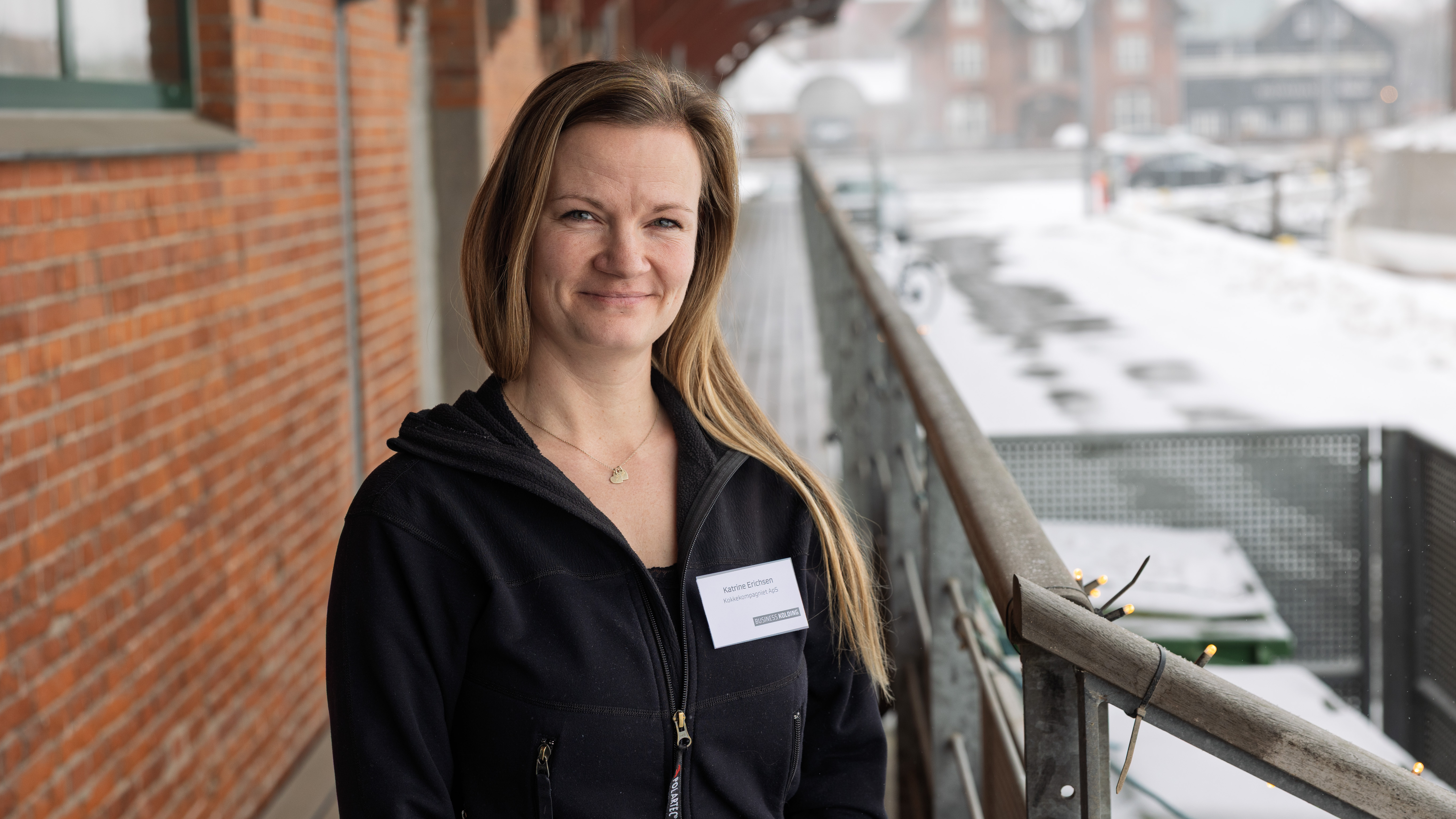 Katrine Erichsen er ESG-ansvarlig hos den store cateringvirksomhed KokkeKompagniet. Foto: Henrik Nordstrøm Holm