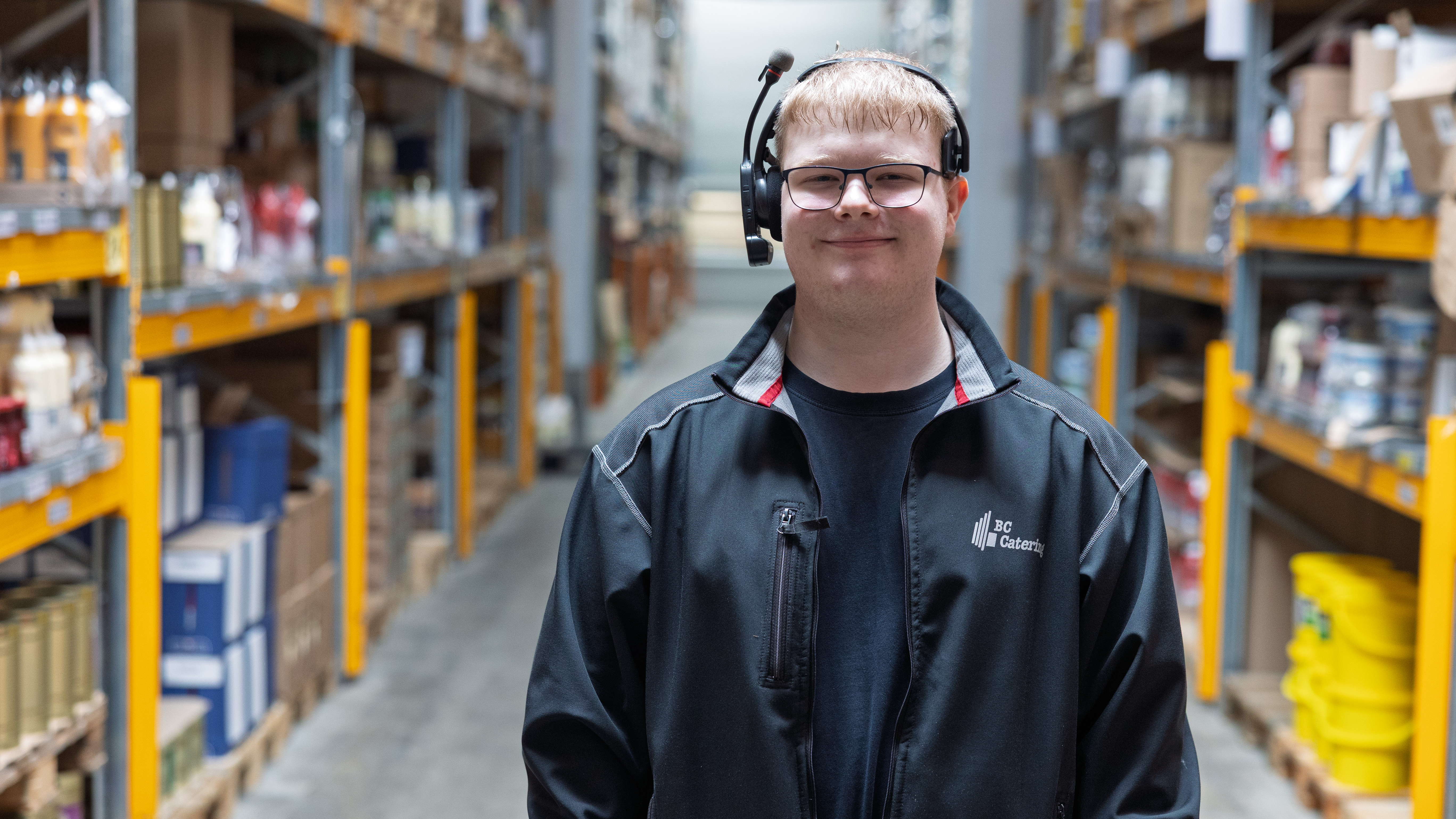 Jeg har gået i skole indtil 9. klasse, men fik ikke min eksamen og vidste ikke, hvad jeg skulle lave. Så opdagede jeg NextGen, og nu har jeg været hos BC Catering i halvandet år. Foto: Henrik Nordstrøm Holm, Business Kolding