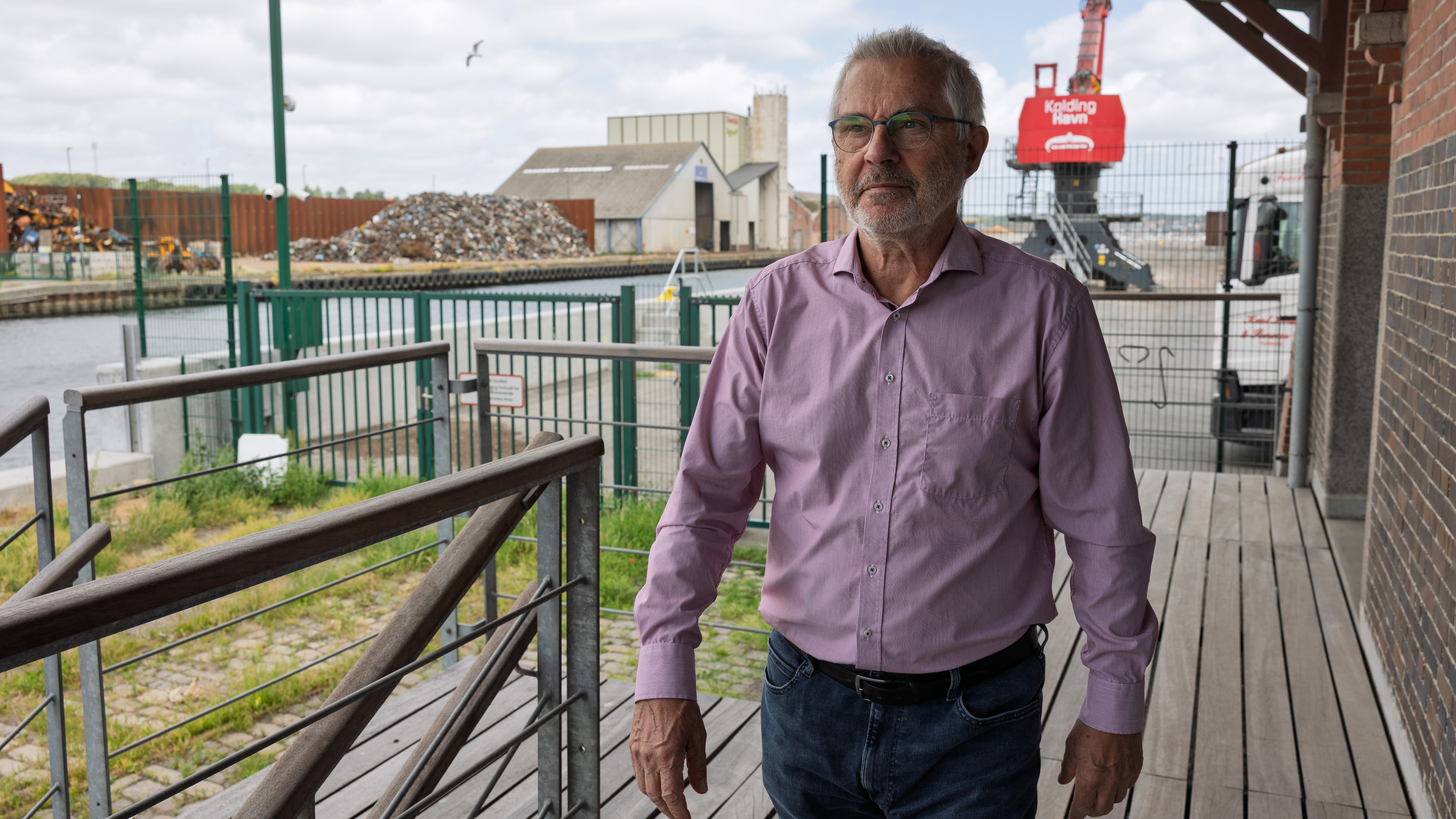 Peter Grabau begyndte tilbage i 1980'erne som bladkonstruktør hos LM Glasfiber (senere Wind Power) og fik her ledende roller inden for udvikling, innovation og patenter. Foto: Henrik Nordstrøm Holm, Business Kolding
